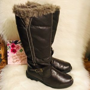 ❤️CLOSET CLEART OUT!!! TOTES FAUX LEATHER BOOTS 8